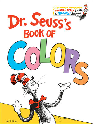 cover image of Dr. Seuss's Book of Colors